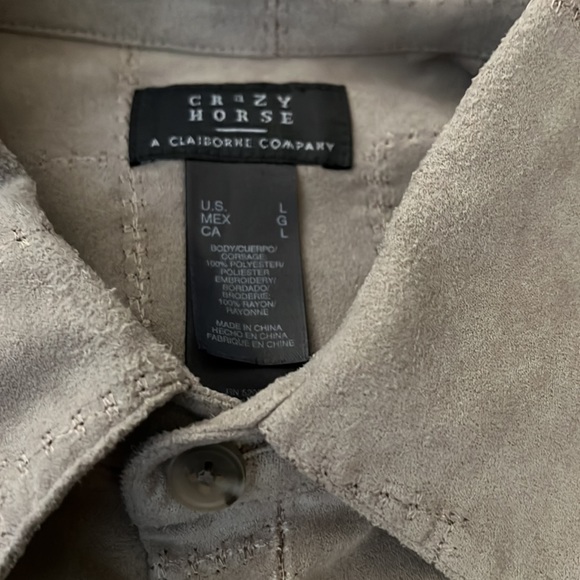 Crazy Horse men’s dress shirt, size L GUC! - Picture 2 of 5